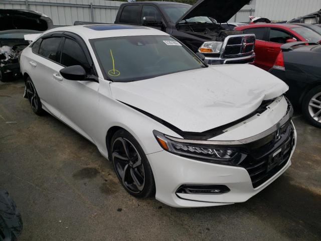 Photo 1 from auction – 2018 HONDA ACCORD SPO with VIN 1HGCV2F35JA017577