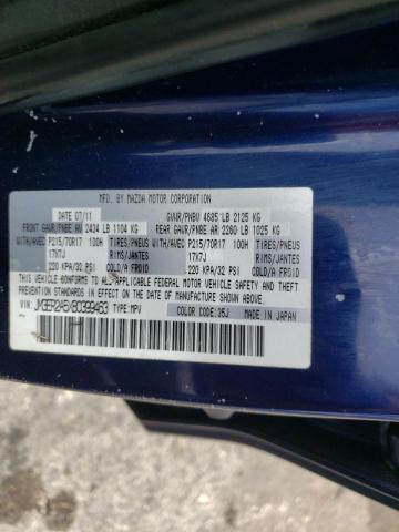 Photo 10 from auction – 2011 MAZDA CX-7 with VIN JM3ER2A5XB0399463