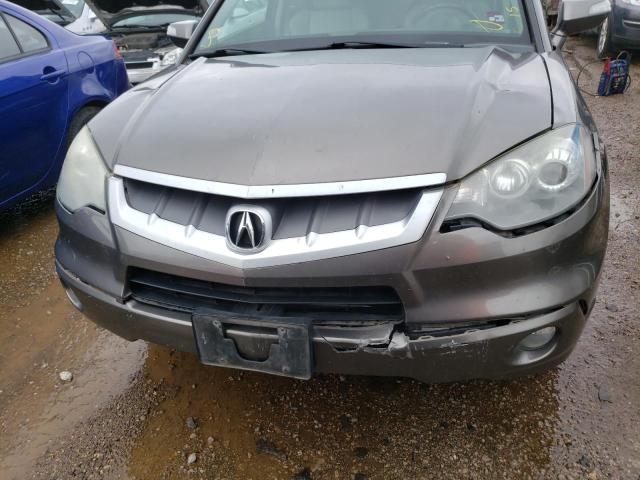 Photo 9 from auction – 2007 ACURA RDX TECHNO with VIN 5J8TB18557A013832