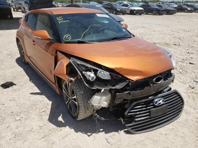HYUNDAI VELOSTER T 2016 with VIN KMHTC6AEXGU299643 - Photo from auction