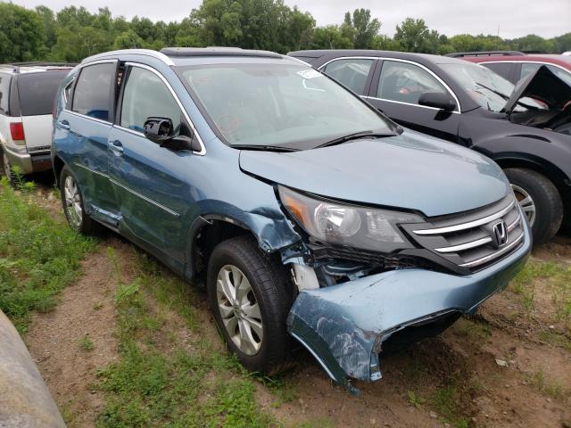 HONDA CR-V EXL 2013 with VIN 5J6RM4H74DL066487 - Photo from auction