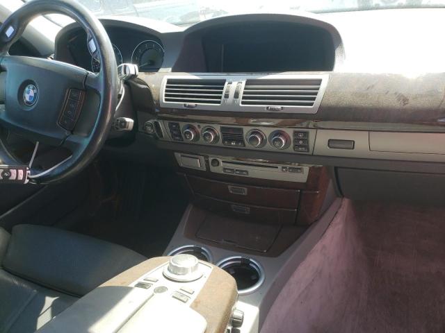 Photo 9 from auction – 2006 BMW 750 LI with VIN WBAHN83516DT31596