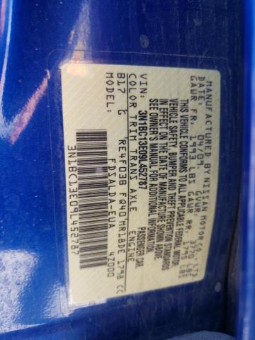Photo 10 from auction – 2009 NISSAN VERSA S with VIN 3N1BC13E09L452787
