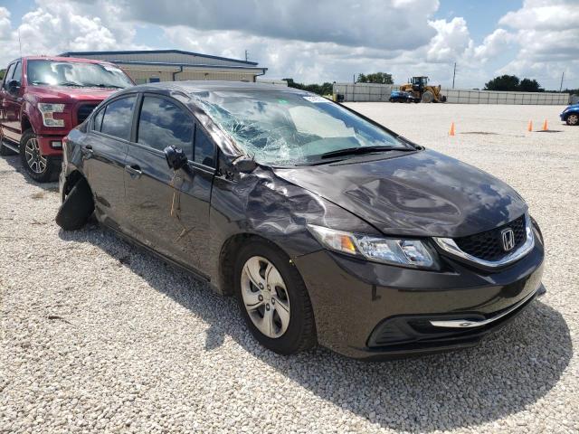 HONDA CIVIC LX 2014 with VIN 2HGFB2F54EH506566 - Photo from auction