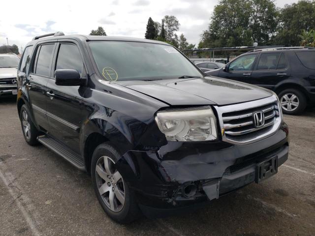 HONDA PILOT TOUR 2014 with VIN 5FNYF3H97EB018185 - Photo from auction