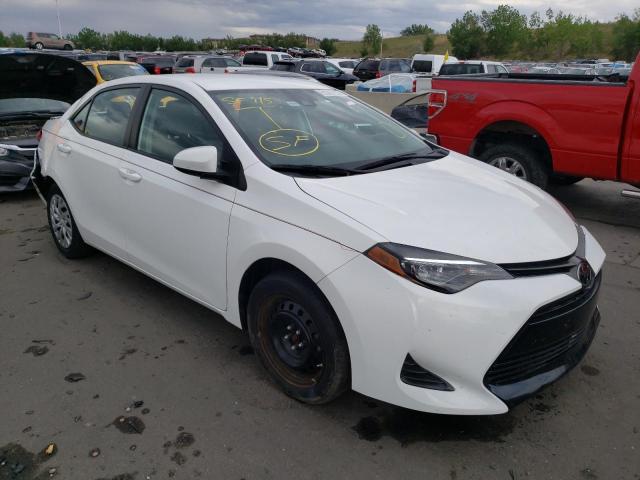 TOYOTA COROLLA L 2019 with VIN 2T1BURHE5KC217960 - Photo from auction