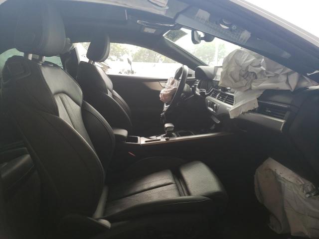 Photo 5 from auction – 2021 AUDI A5 PREMIUM with VIN WAUTAAF54MA055616