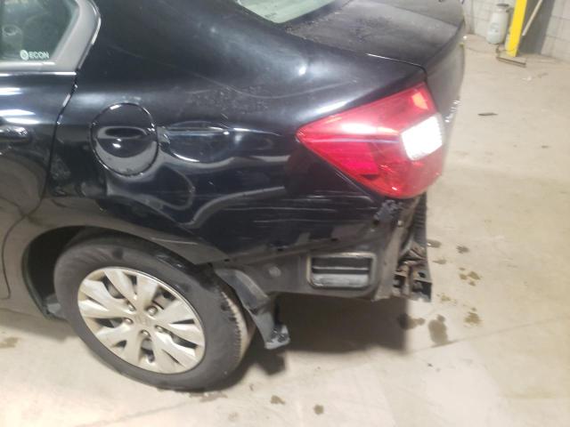 Photo 9 from auction – 2012 HONDA CIVIC LX with VIN 19XFB2F58CE337255