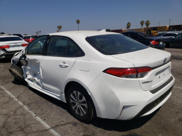 Photo 3 from auction – 2022 TOYOTA COROLLA LE with VIN JTDEAMDE8NJ037265