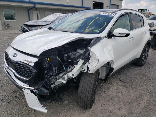 Photo 2 from auction – 2022 KIA SPORTAGE E with VIN KNDPNCAC0N7949900