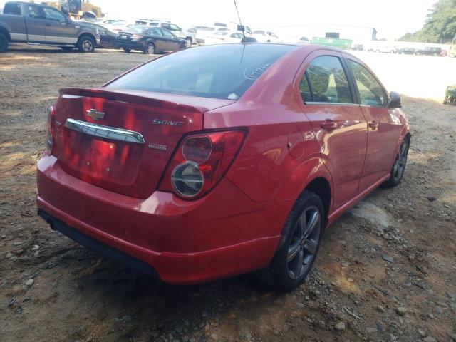 Photo 4 from auction – 2016 CHEVROLET SONIC RS with VIN 1G1JG5SB0G4103314