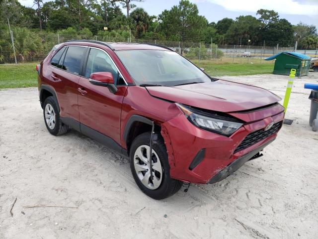 TOYOTA RAV4 LE 2020 with VIN 2T3K1RFV2LW062058 - Photo from auction