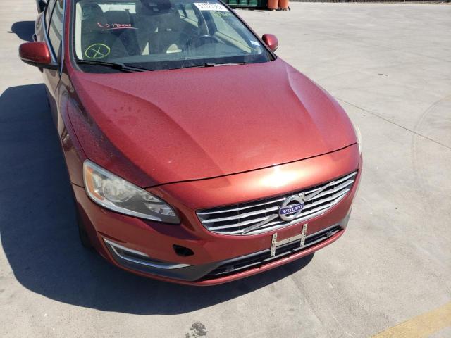 Photo 9 from auction – 2015 VOLVO S60 PREMIE with VIN YV126MFK0F2337640