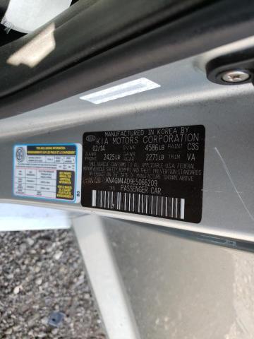 Photo 10 from auction – 2014 KIA OPTIMA HYB with VIN KNAGM4AD9E5066209
