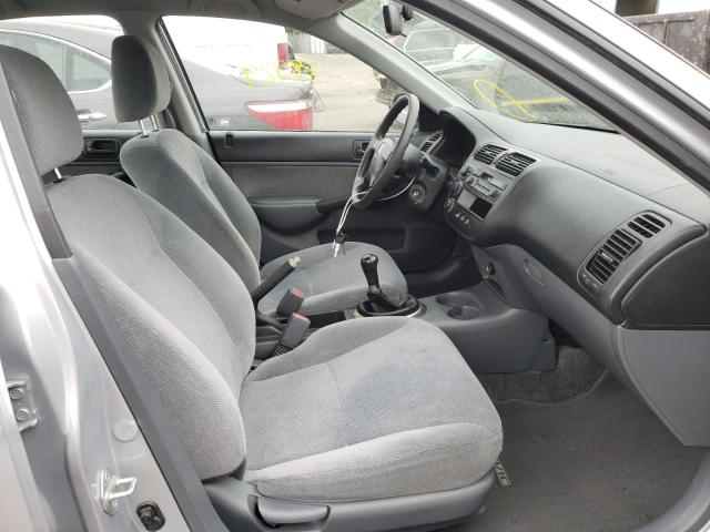 Photo 5 from auction – 2001 HONDA CIVIC LX with VIN 2HGES15571H522536