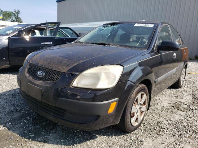 Photo 2 from auction – 2007 KIA RIO BASE with VIN KNADE123776225844