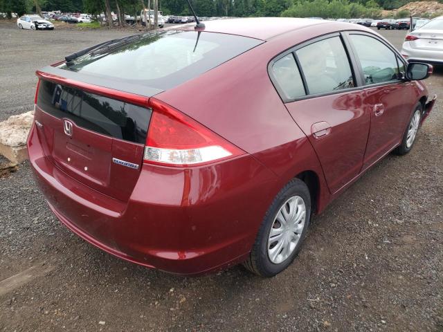 Photo 4 from auction – 2010 HONDA INSIGHT LX with VIN JHMZE2H57AS006385