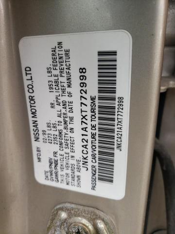 Photo 10 from auction – 1999 INFINITI I30 with VIN JNKCA21A7XT772998