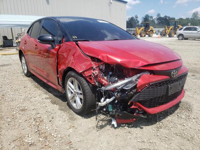 TOYOTA COROLLA SE 2021 with VIN JTND4MBE7M3107360 - Photo from auction