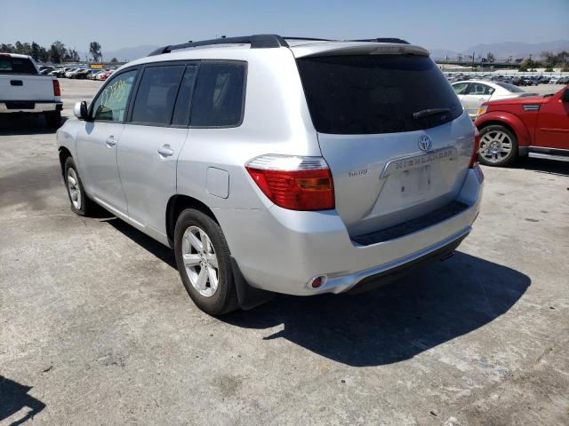 Photo 3 from auction – 2008 TOYOTA HIGHLANDER with VIN JTEDS41A182036737