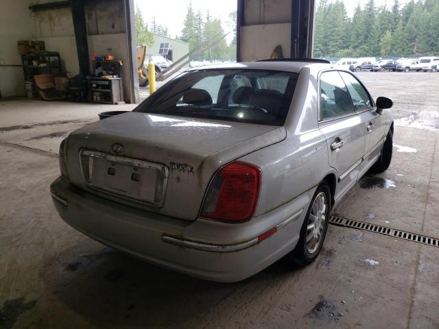 Photo 4 from auction – 2004 HYUNDAI XG350 with VIN KMHFU45E94A367100