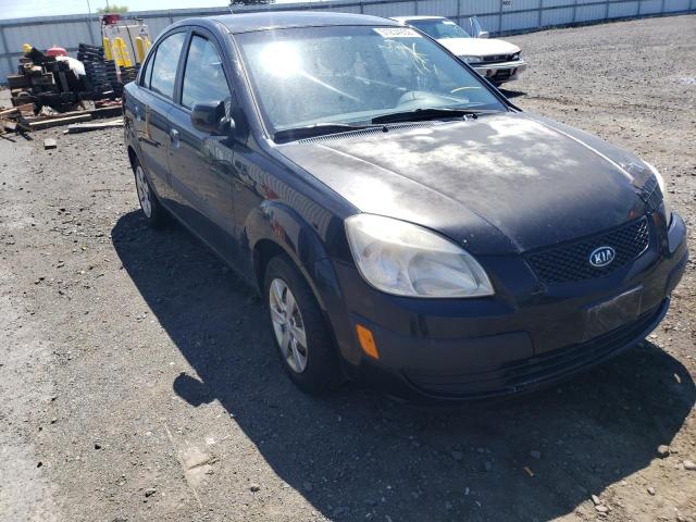 KIA RIO BASE 2007 with VIN KNADE123676250797 - Photo from auction
