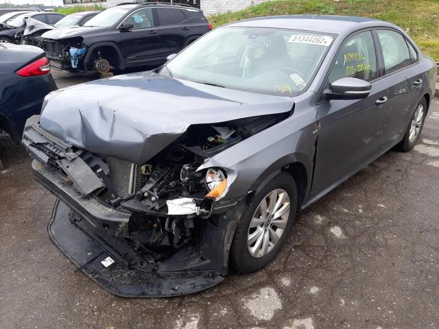 Photo 2 from auction – 2014 VOLKSWAGEN PASSAT S with VIN 1VWAT7A3XEC070380