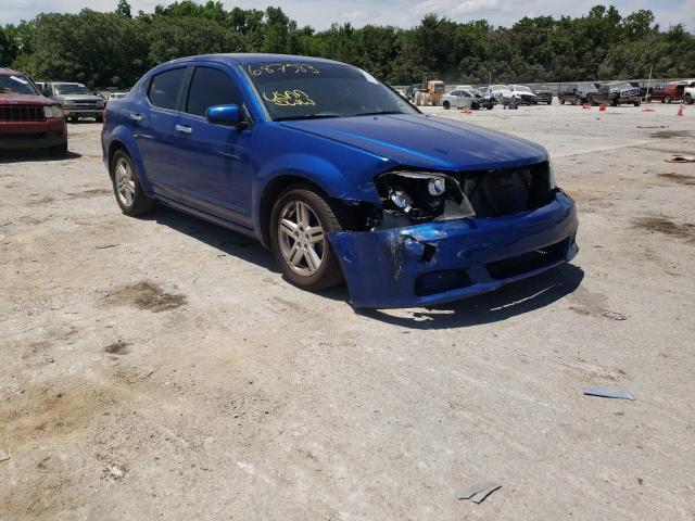 DODGE AVENGER SX 2013 with VIN 1C3CDZCG3DN687583 - Photo from auction