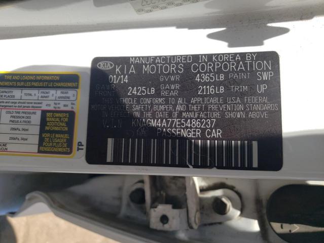 Photo 10 from auction – 2014 KIA OPTIMA LX with VIN KNAGM4A77E5486237