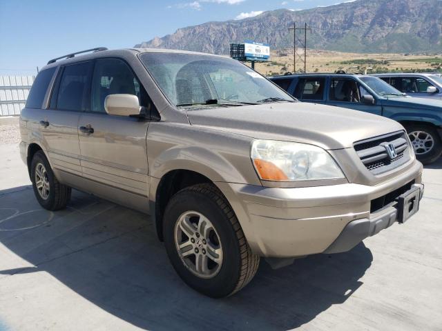 HONDA PILOT EXL 2003 with VIN 2HKYF18653H621712 - Photo from auction