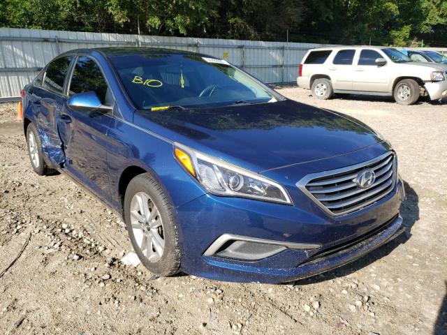 HYUNDAI SONATA SE 2016 with VIN 5NPE24AF1GH384121 - Photo from auction