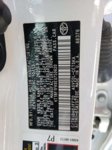 Photo 10 from auction – 2014 TOYOTA CAMRY L with VIN 4T1BF1FK6EU750620