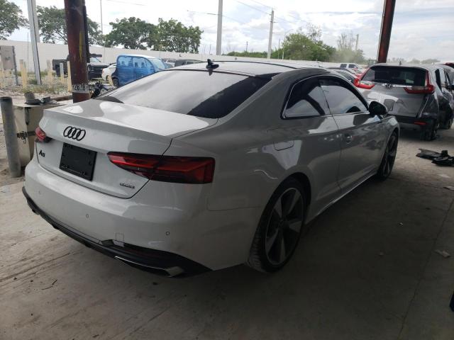 Photo 4 from auction – 2021 AUDI A5 PREMIUM with VIN WAUTAAF54MA055616
