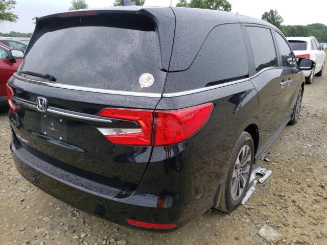 Photo 4 from auction – 2022 HONDA ODYSSEY EX with VIN 5FNRL6H71NB024688