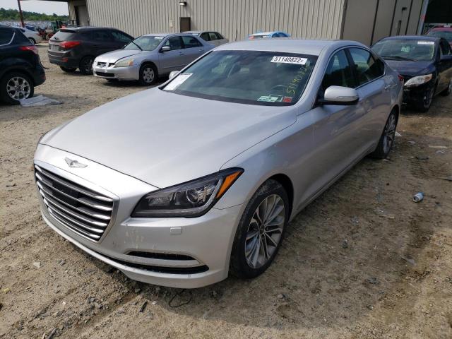 Photo 2 from auction – 2017 GENESIS G80 BASE with VIN KMHGN4JE4HU177460