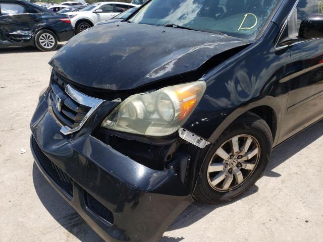 Photo 9 from auction – 2008 HONDA ODYSSEY EX with VIN 5FNRL38668B114820