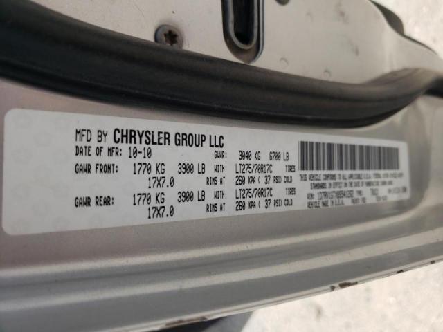 Photo 10 from auction – 2011 DODGE RAM 1500 with VIN 1D7RV1GTXBS541262