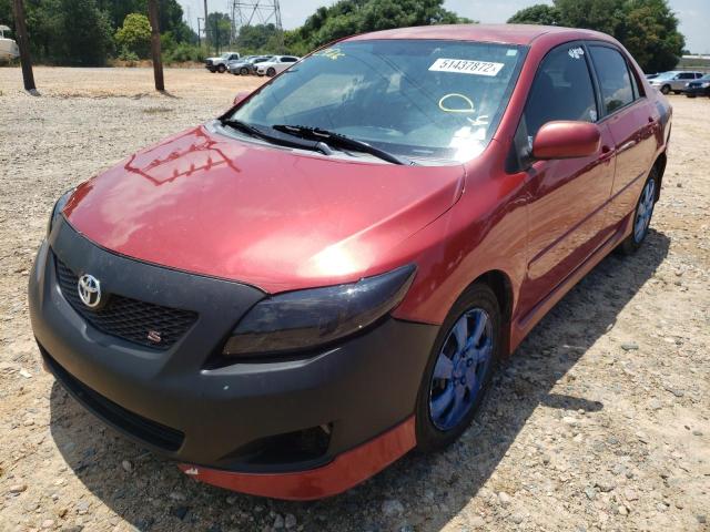 Photo 2 from auction – 2009 TOYOTA COROLLA BA with VIN 1NXBU40E49Z073695