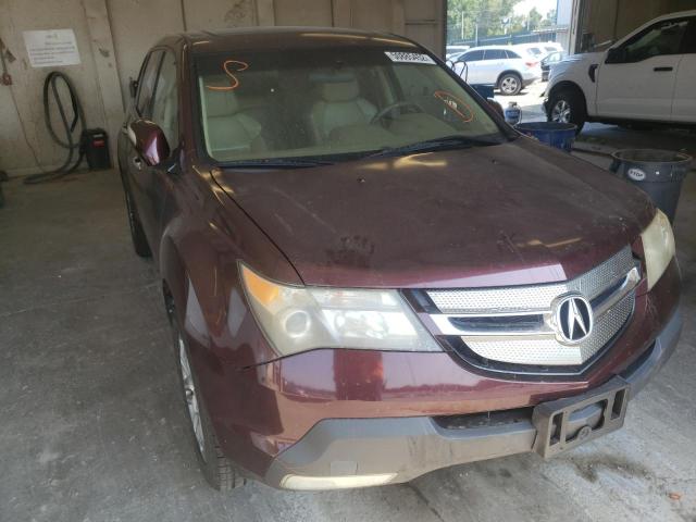 Photo 9 from auction – 2007 ACURA MDX TECHNO with VIN 2HNYD28317H506499