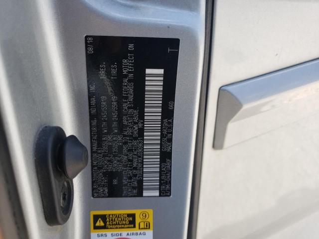 Photo 10 from auction – 2018 TOYOTA HIGHLANDER with VIN 5TDDZRFHXJS909631