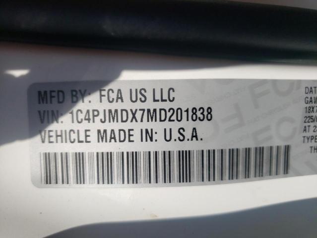 Photo 10 from auction – 2021 JEEP CHEROKEE L with VIN 1C4PJMDX7MD201838