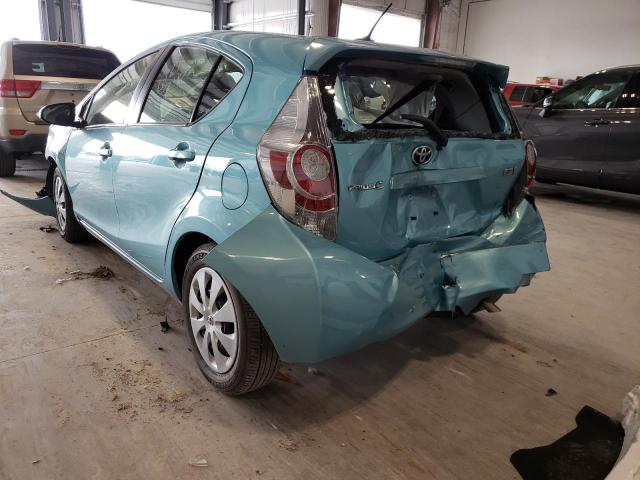 Photo 3 from auction – 2013 TOYOTA PRIUS C with VIN JTDKDTB35D1053590