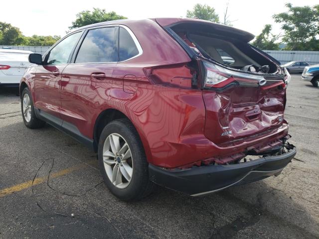 Photo 3 from auction – 2016 FORD EDGE SEL with VIN 2FMPK4J96GBB30463