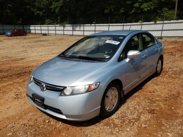 Photo 2 from auction – 2007 HONDA CIVIC HYBR with VIN JHMFA36297S024683