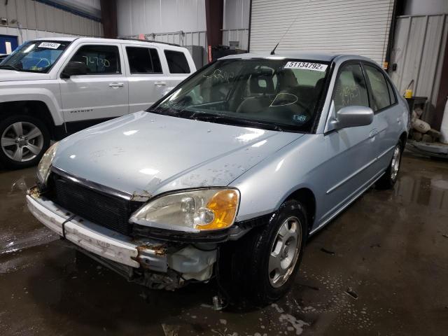 Photo 2 from auction – 2003 HONDA CIVIC HYBR with VIN JHMES95653S010760