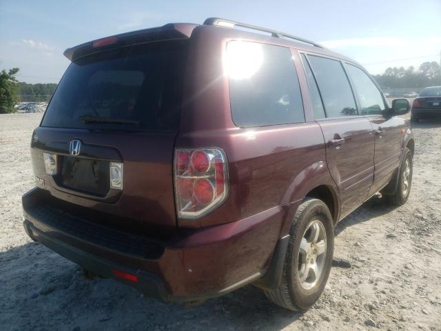 Photo 4 from auction – 2007 HONDA PILOT EXL with VIN 5FNYF28527B043862