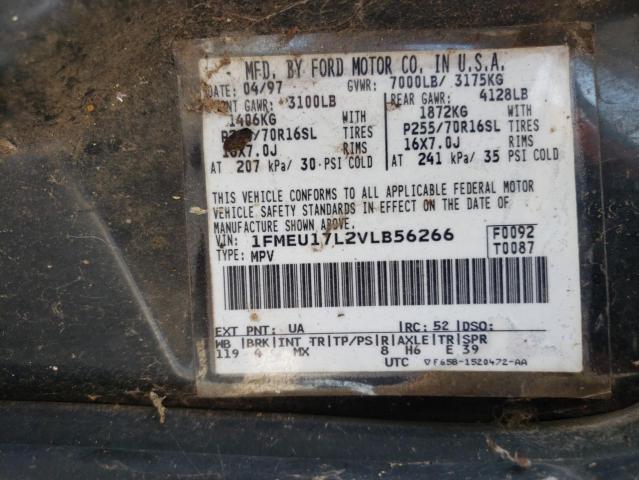 Photo 10 from auction – 1997 FORD EXPEDITION with VIN 1FMEU17L2VLB56266