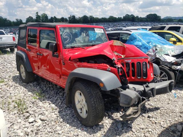 Photo 1 from auction – 2016 JEEP WRANGLER U with VIN 1C4BJWDG1GL303314