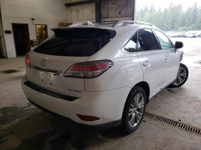 Photo 4 from auction – 2014 LEXUS RX 350 BAS with VIN 2T2BK1BA9EC251252