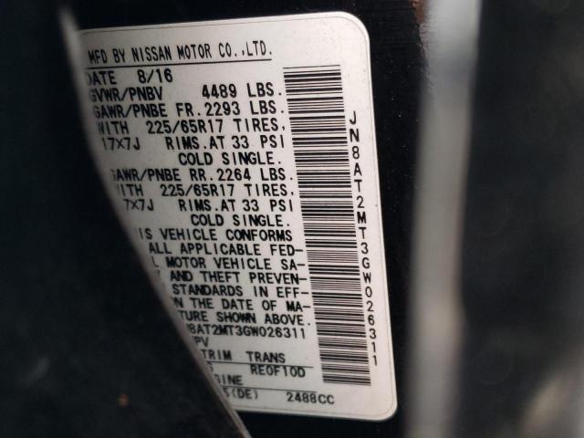 Photo 10 from auction – 2016 NISSAN ROGUE S with VIN JN8AT2MT3GW026311